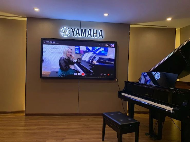 精彩回顾 | yl6809永利e联远程艺术教育联盟俄罗斯美女钢琴家古娃老师远程公开课